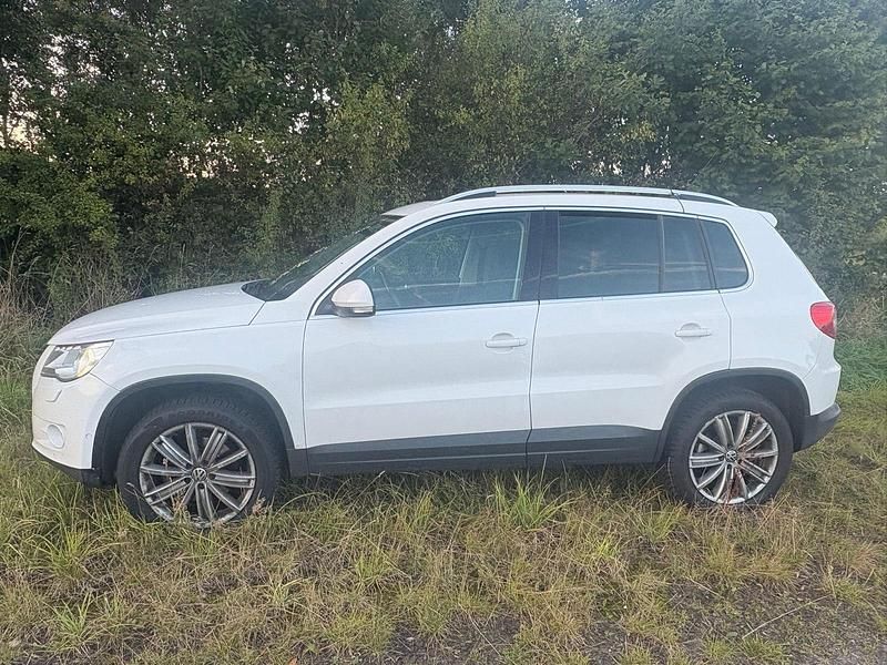 Gebraucht VW Tiguan Team 170 PS (125 kW) 2010 Weiß SUV