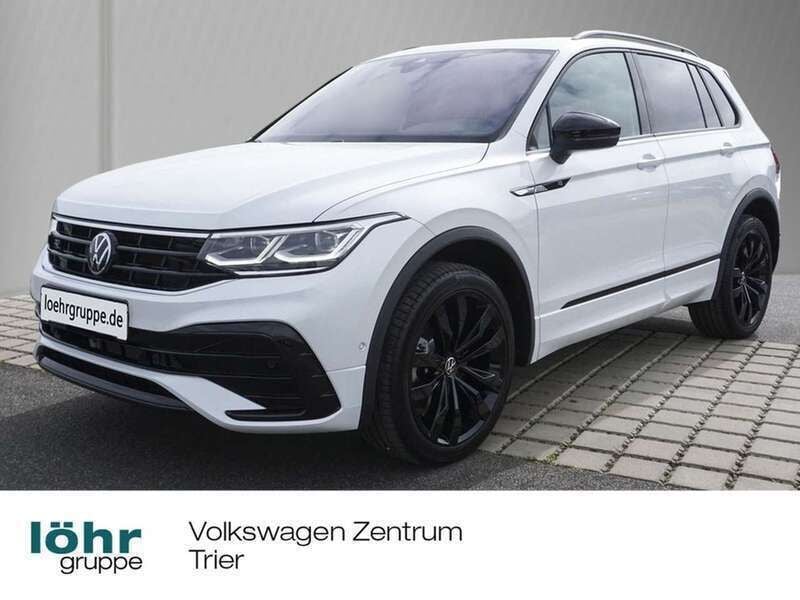 Oryxweiß perlmutteffekt Gebraucht 2024 VW Tiguan R-line SUV | 50.990 € - Bild 1/4