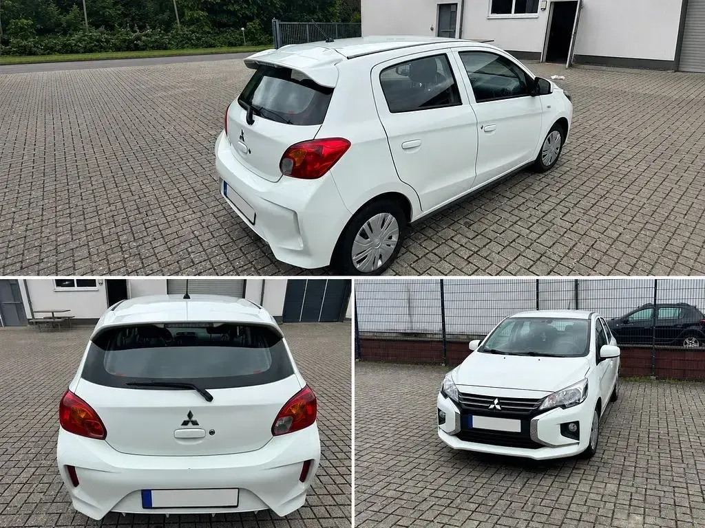 Gebraucht Mitsubishi Space Star 80 PS (58 kW) 2021 Weiß Kleinwagen