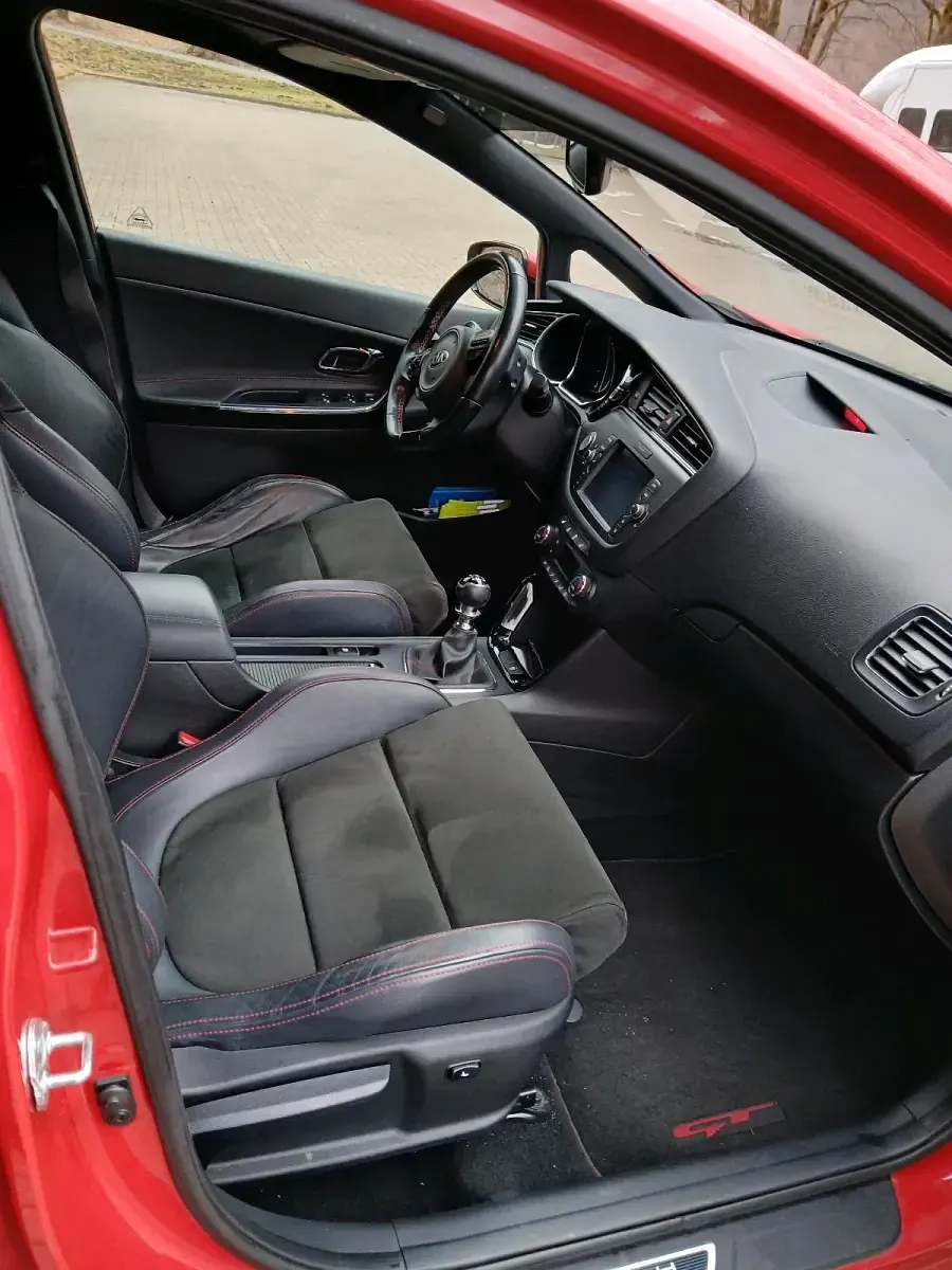 Gebraucht Kia Ceed GT GT 204 PS (150 kW) 2015 Rot Kleinwagen