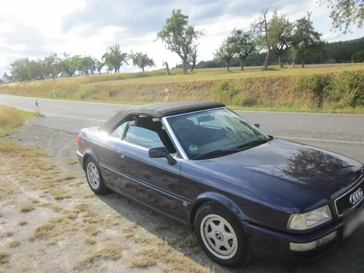 Gebraucht Audi Cabriolet 133 PS (97 kW) 1993 Violet Cabrio