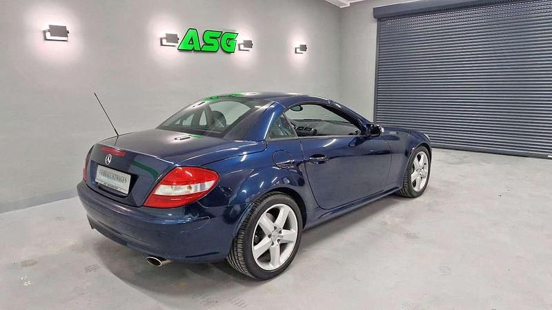 Gebraucht Mercedes SLK350 272 PS (200 kW) 2004 Amg daytona blau Cabrio