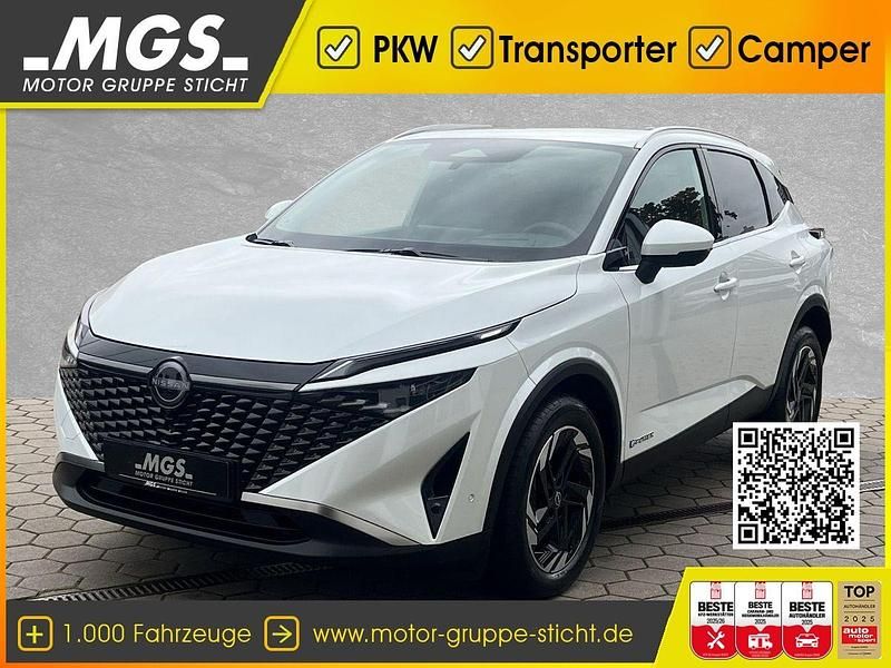 Pearl white Neu 2025 Nissan Qashqai Comfort SUV | 36.890 € (Fairer Preis) - Bild 1/4