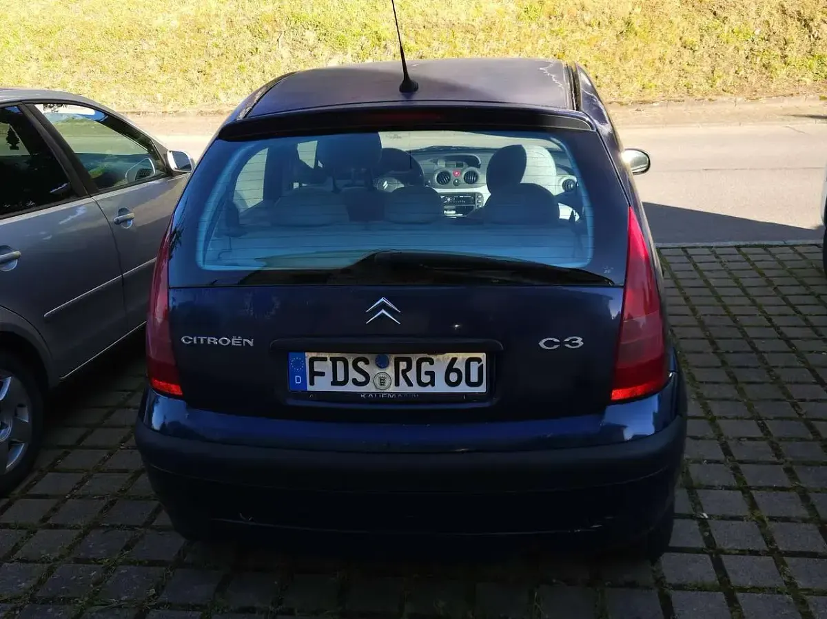 Gebraucht Citroën C3 60 PS (44 kW) 2002 Blau Kleinwagen