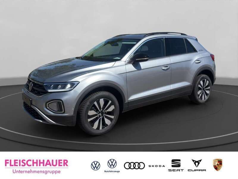 Silber Neu 2025 VW T-Roc Goal SUV | 34.996 € (Superpreis) - Bild 1/4