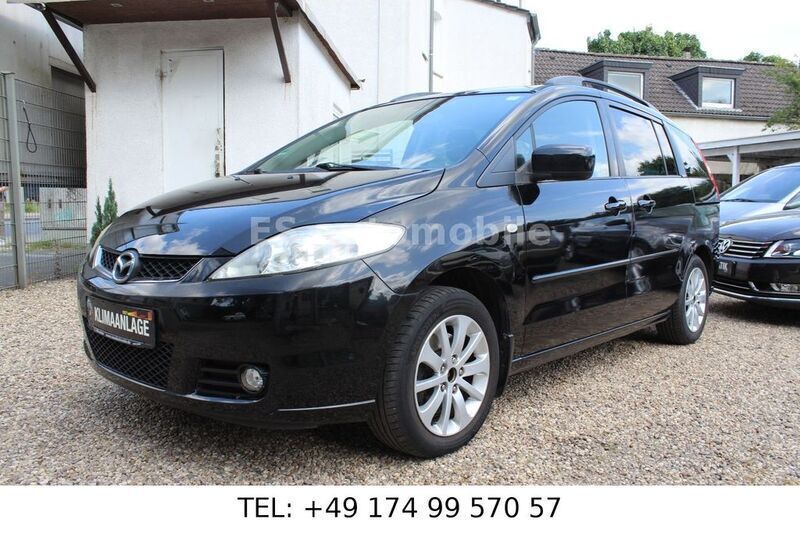 Schwarz Gebraucht 2007 Mazda 5 Exclusive Van / Kleinbus | 3.499 € (Fairer Preis) - Bild 1/4
