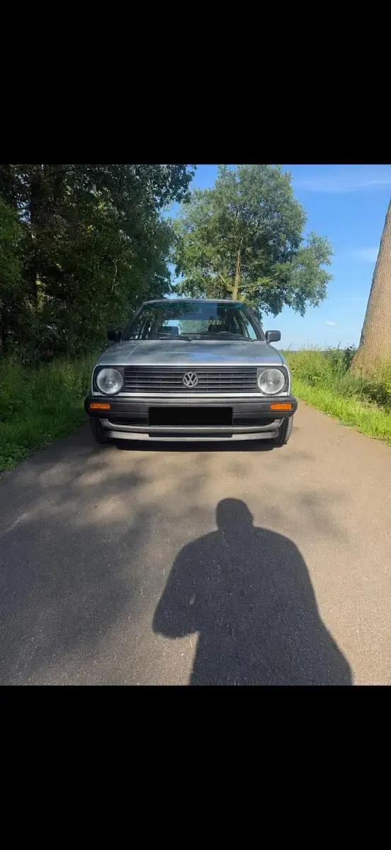 Gebraucht VW Golf II 55 PS (40 kW) 1990 Silber Kleinwagen