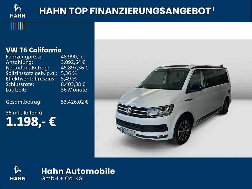 Gebraucht VW California Edition 204 PS (150 kW) 2018 Candyweiß Van