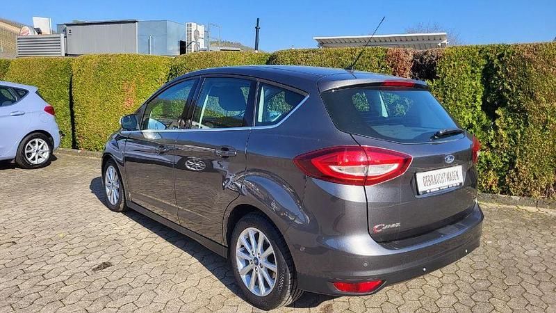 Gebraucht Ford C-MAX Titanium 125 PS (91 kW) 2015 Magneticgrau (metallic) Van / Kleinbus