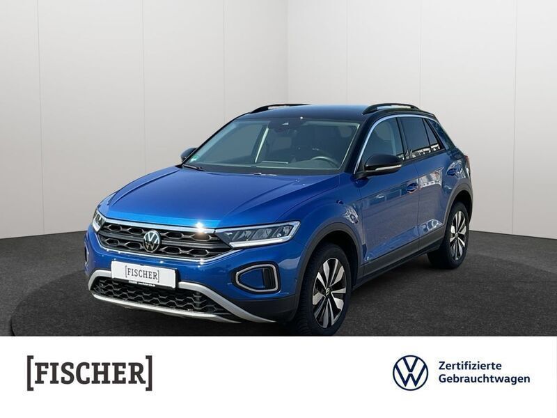 Blau Gebraucht 2024 VW T-Roc Move SUV | 32.995 € (Fairer Preis) - Bild 1/4