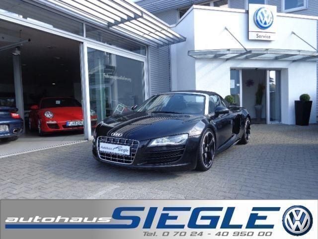 Gebraucht Audi R8 Spyder 525 PS (386 kW) 2011 Schwarz metallic Cabrio
