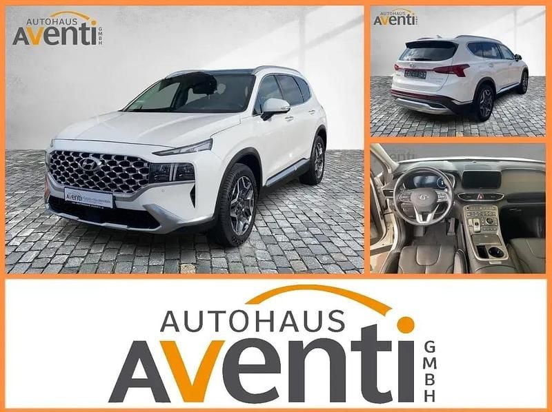 Weiß Gebraucht 2022 Hyundai Santa Fe Prime SUV | 29.899 € (Superpreis) - Bild 1/4