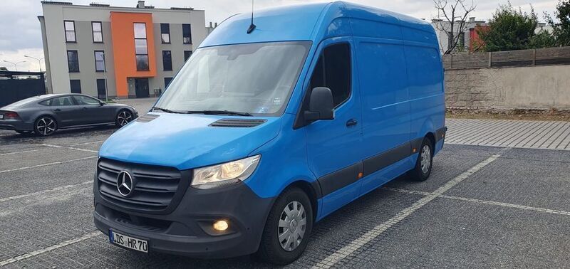Gebraucht Mercedes Sprinter 163 PS (119 kW) 2018 Blau Van