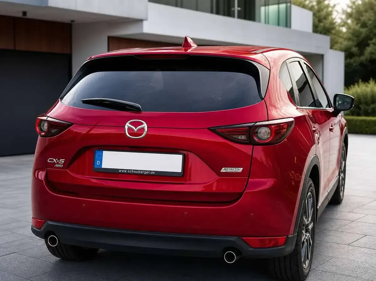 Gebraucht Mazda CX-5 Sports-Line 175 PS (128 kW) 2016 Rot SUV