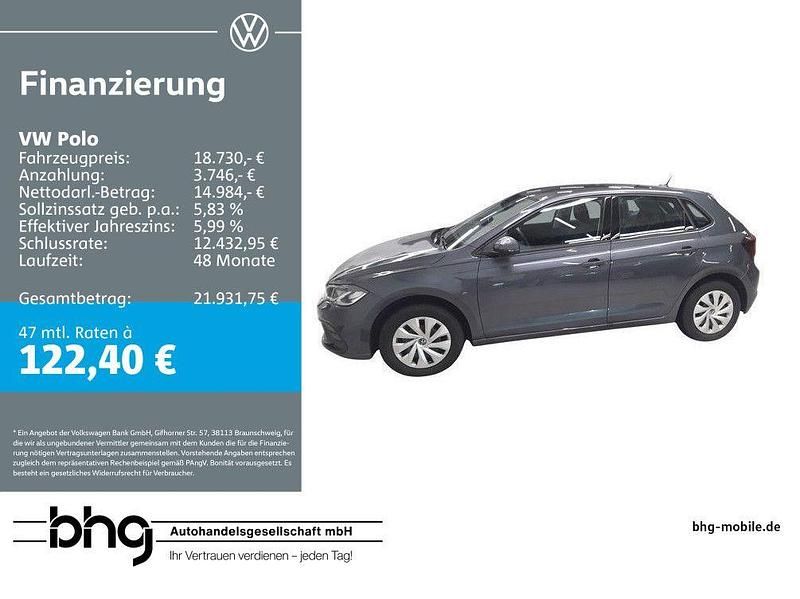 Gebraucht VW Polo Life 80 PS (58 kW) 2025 Rauchgrau metallic Limousine