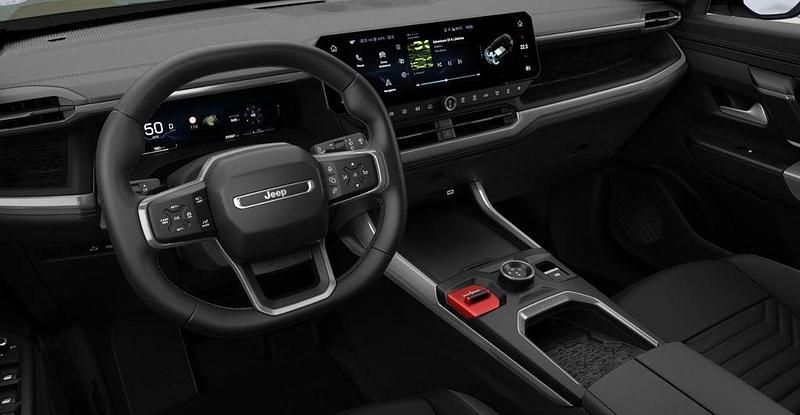 Neu Jeep Compass 145 PS (106 kW) 2026 Antarctica white mit dach schwarz SUV