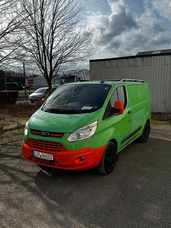 Gebraucht Ford Transit Custom 140 PS (102 kW) 2014 Grün Van / Kleinbus