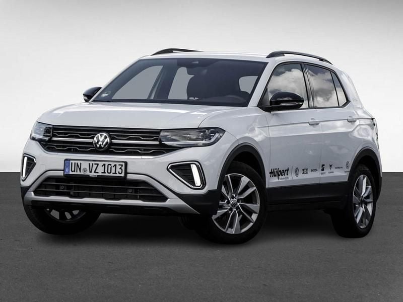 Pure white Gebraucht 2025 VW T-Cross Goal SUV | 27.420 € (Guter Preis) - Bild 1/3