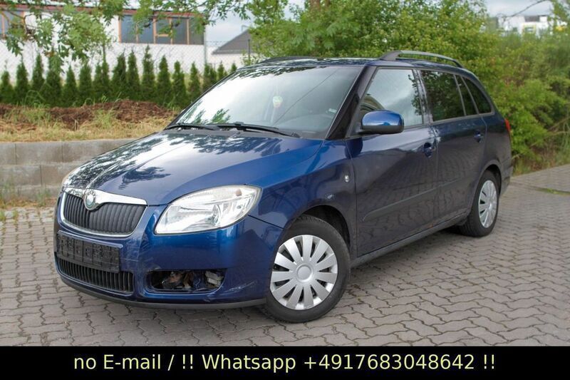Blau Gebraucht 2009 Skoda Fabia Ambiente Kombi | 900 € (Superpreis) - Bild 1/4