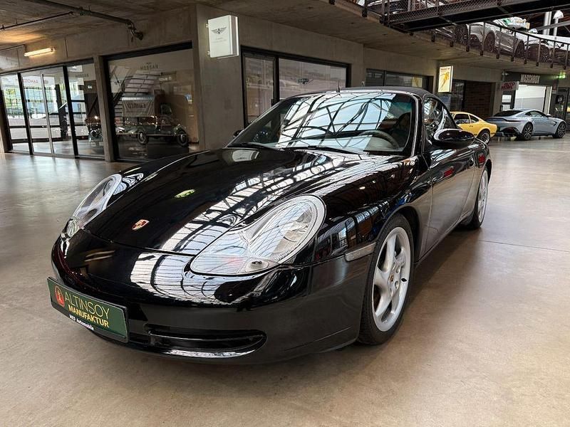 Schwarz Gebraucht 1999 Porsche 911 Carrera 4 Cabriolet Cabrio | 39.900 € (Etwas zu teuer) - Bild 1/4