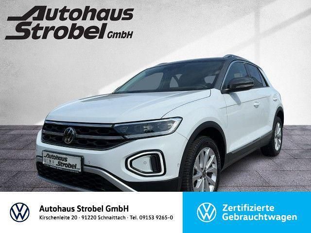 Pure white Gebraucht 2022 VW T-Roc Style SUV | 27.390 € (Fairer Preis) - Bild 1/3