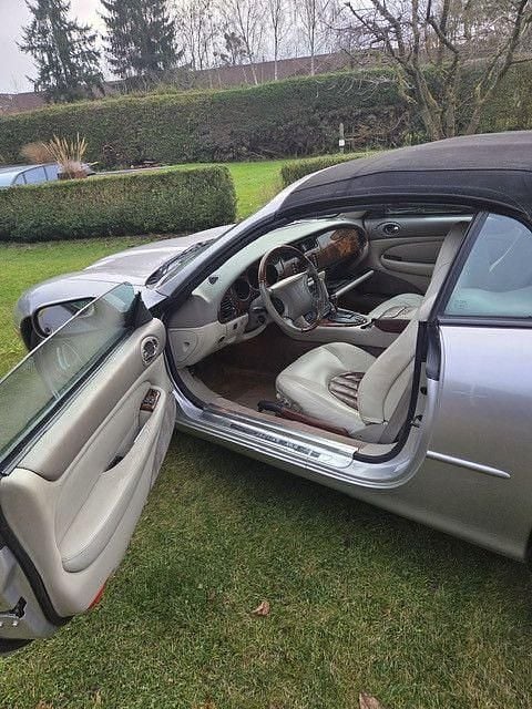 Brugt Jaguar XKR S 363 HK (266 kW) 2000 Sølv Cabriolet