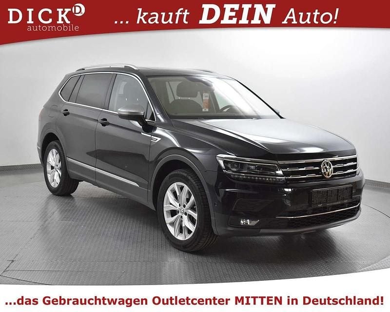 Deep black met. Gebraucht 2019 VW Tiguan Allspace Highline SUV | 23.750 € (Guter Preis) - Bild 1/4