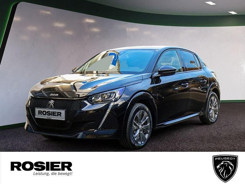 Schwarz Gebraucht 2021 Peugeot e-208 Allure Kleinwagen | 14.447 € (Fairer Preis) - Bild 1/4