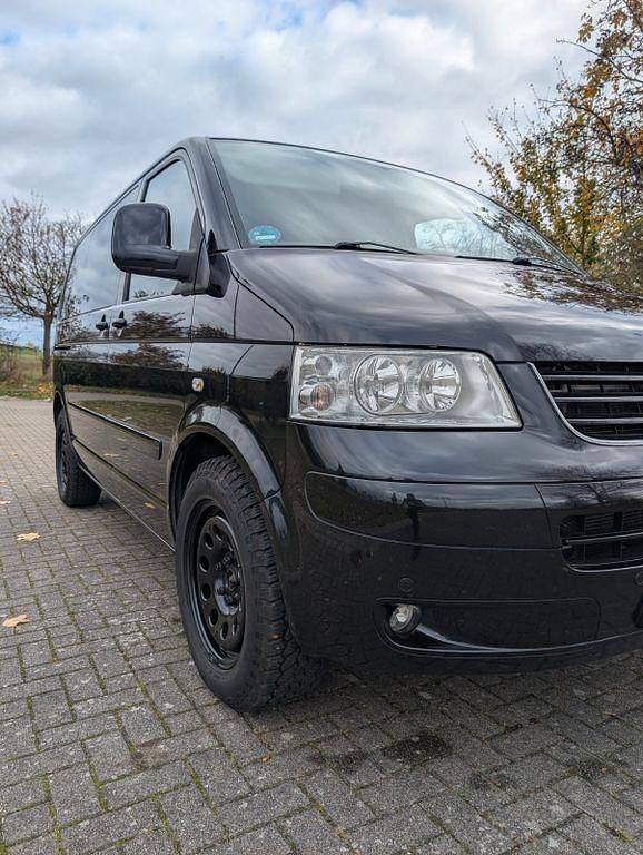 Schwarz Gebraucht 2008 VW T5 United Van | 10.900 € (Guter Preis) - Bild 1/4