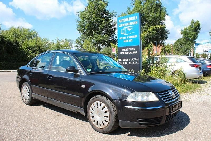 Gebraucht VW Passat Trendline 102 PS (75 kW) 2002 Schwarz Limousine