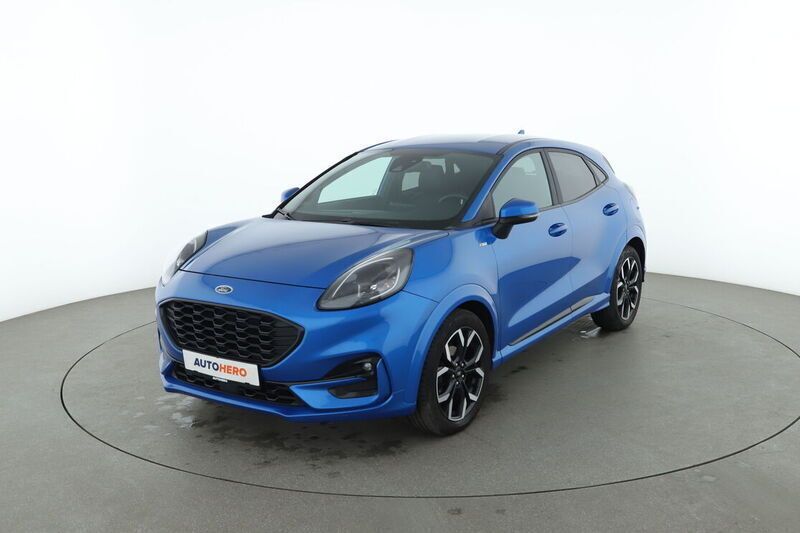 Blau Gebraucht 2020 Ford Puma ST-Line X SUV | 15.870 € (Etwas zu teuer) - Bild 1/4