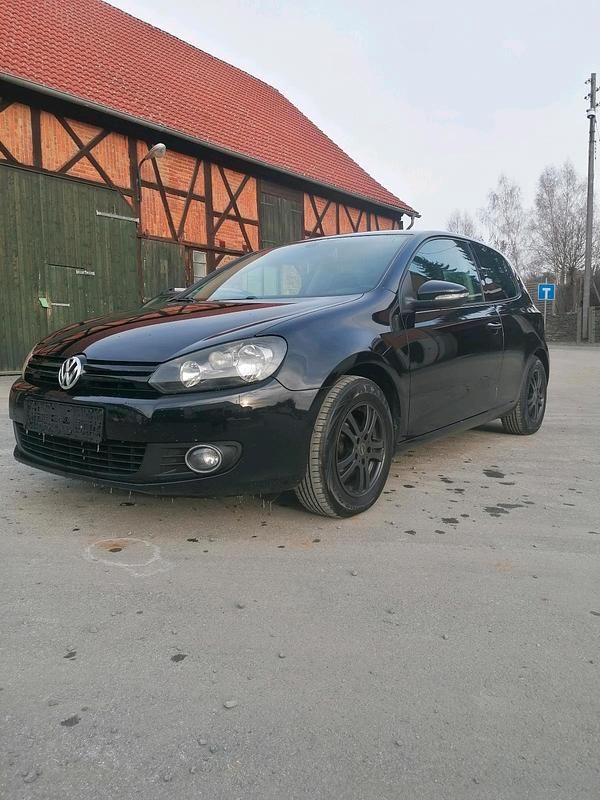 Gebraucht VW Golf VI 80 PS (58 kW) 2009 Schwarz Kleinwagen