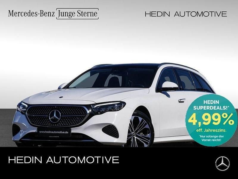 Polarweiß Gebraucht 2024 Mercedes E220 Avantgarde Kombi | 45.790 € (Superpreis) - Bild 1/4
