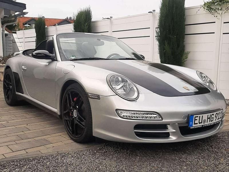 Silber Gebraucht 2007 Porsche 911 Carrera S Cabriolet Cabrio | 48.750 € (Etwas zu teuer) - Bild 1/4