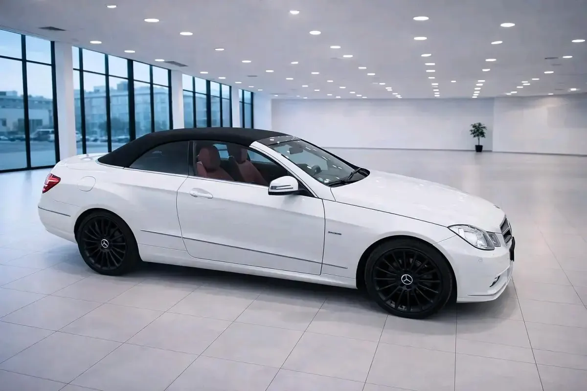 Second-hand Mercedes E200 184 CP (135 kW) 2010 Alb Cabrio