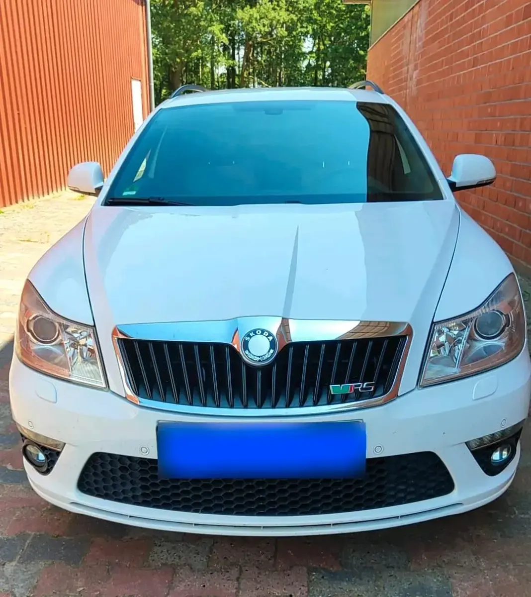 Gebraucht Skoda Octavia RS 200 PS (147 kW) 2010 Weiß Kombi