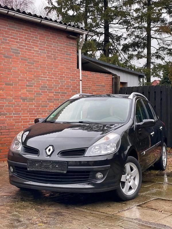 Gebraucht Renault Clio III 101 PS (74 kW) 2008 Schwarz Kleinwagen