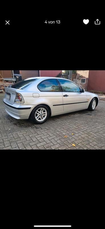 Gebraucht BMW 316 116 PS (85 kW) 2002 Silber Coupé