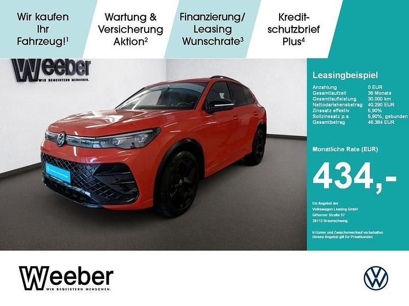 Persimmon red (metallic) Gebraucht 2024 VW Tiguan Style SUV | 40.290 € (Guter Preis) - Bild 1/4