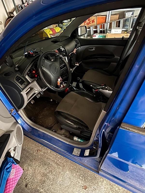 Gebraucht Kia Picanto EX 65 PS (47 kW) 2006 Blau Kleinwagen