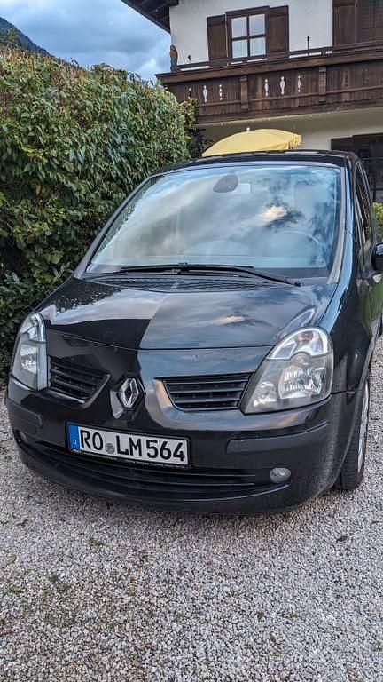 Schwarz Gebraucht 2007 Renault Modus Dynamique Van / Kleinbus | 1.199 € (Superpreis) - Bild 1/4