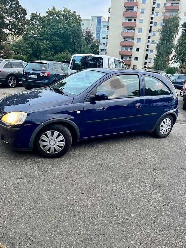 Blau Gebraucht 2004 Opel Corsa Limousine | 900 € (Guter Preis) - Bild 1/4