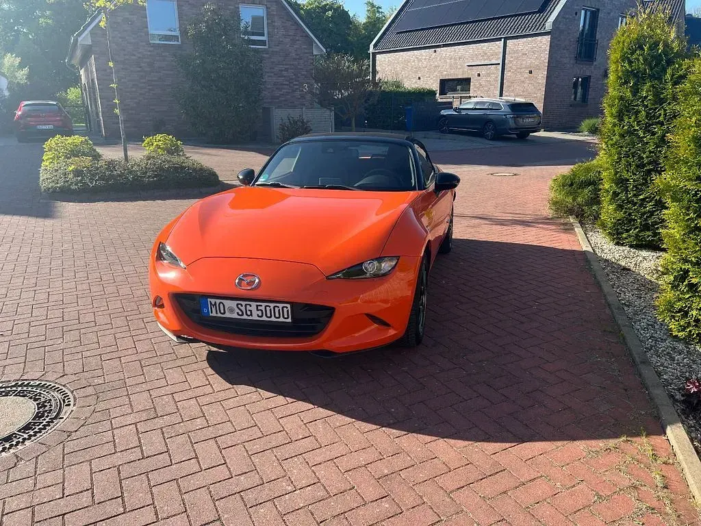 Gebraucht Mazda MX5 184 PS (135 kW) 2019 Orange Cabrio