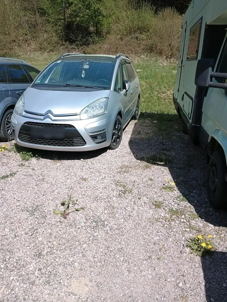 Gebraucht Citroën Grand C4 Picasso 112 PS (82 kW) 2012 Silber Van / Kleinbus
