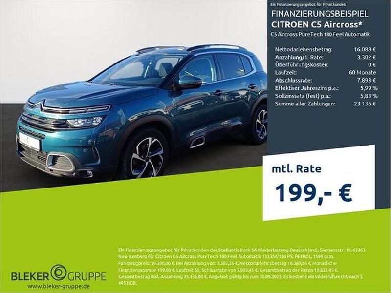 Blau Gebraucht 2019 Citroën C5 Limousine | 19.390 € - Bild 1/3