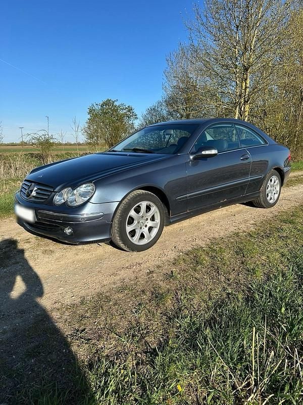Gebraucht Mercedes CLK200 164 PS (120 kW) 2004 Blau Coupé