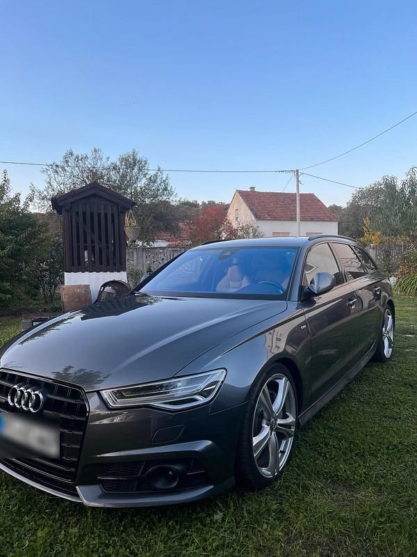 Grau Gebraucht 2017 Audi A6 S-Line Kombi | 25.500 € - Bild 1/4