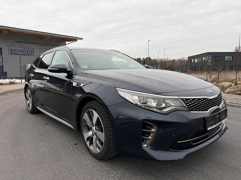 Gebraucht Kia Optima GT-Line 141 PS (103 kW) 2017 Blau Kombi