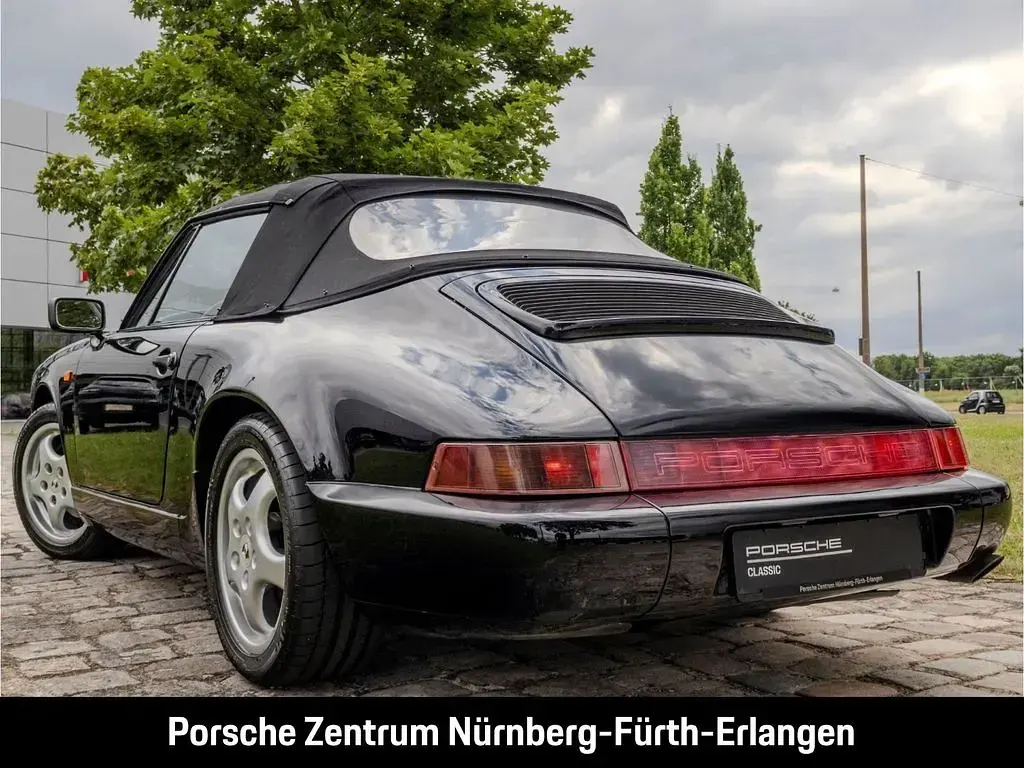 Gebraucht Porsche 911 Carrera 4 Cabriolet 250 PS (183 kW) 1991 Schwarz Cabrio