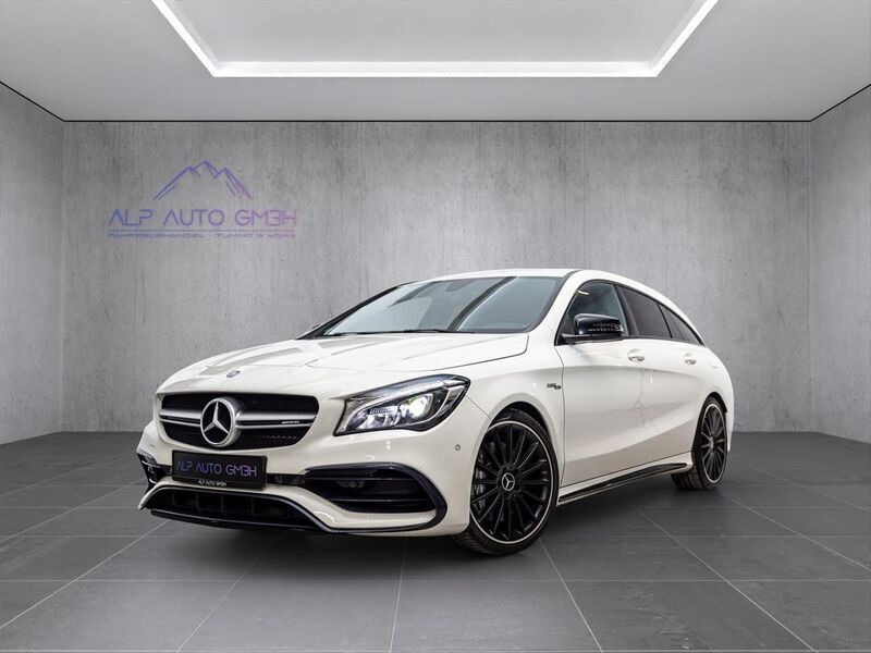 Calcitweiss unilack Gebraucht 2016 Mercedes CLA45 AMG AMG Kombi | 28.788 € (Fairer Preis) - Bild 1/4